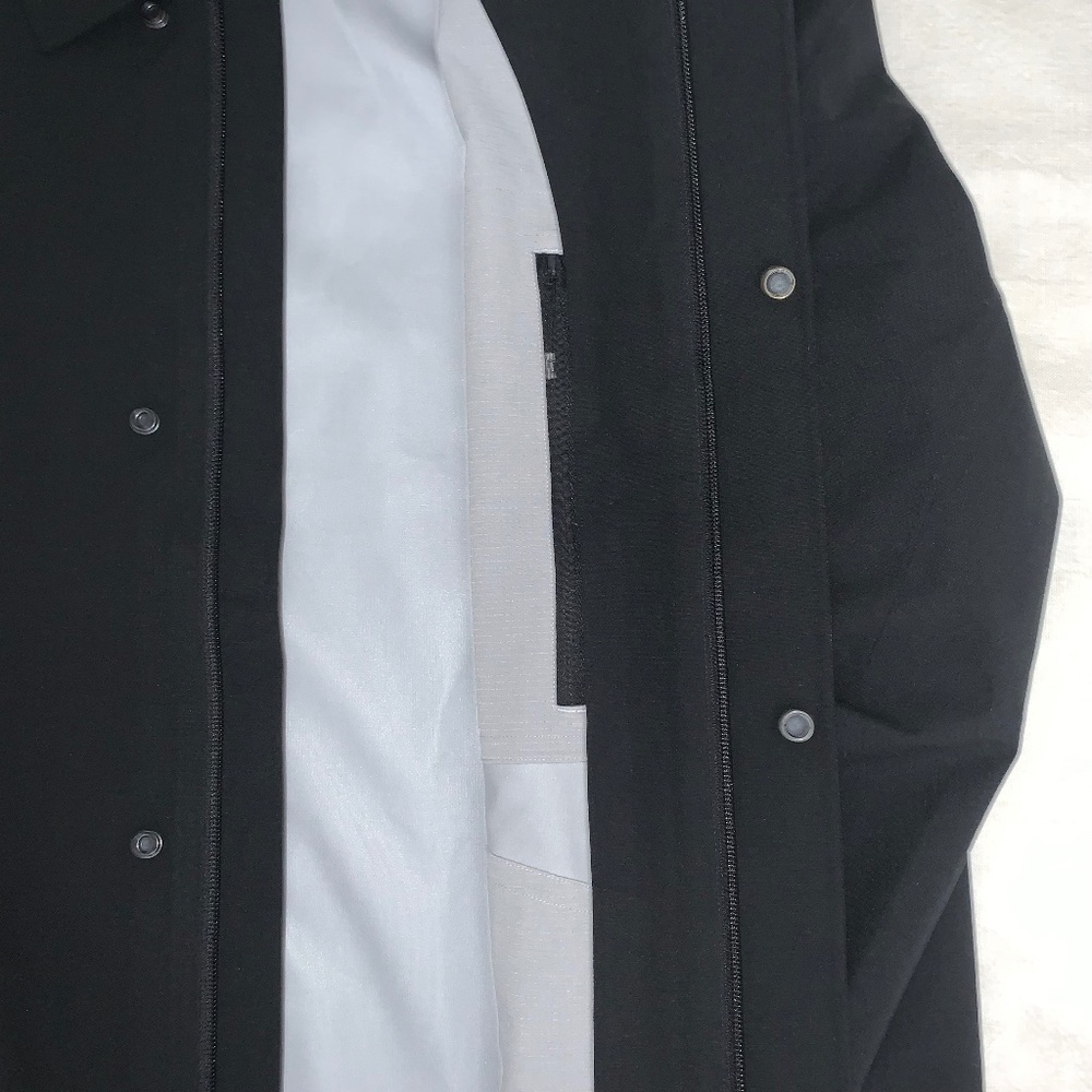 Lululemon New Venture Rain Coat – Size Medium – Black – NWT